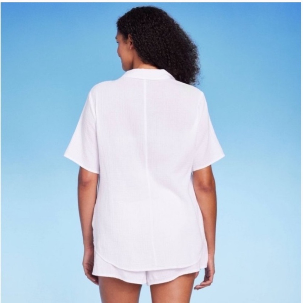 Universal Thread Cream Textured Coverup - image 3